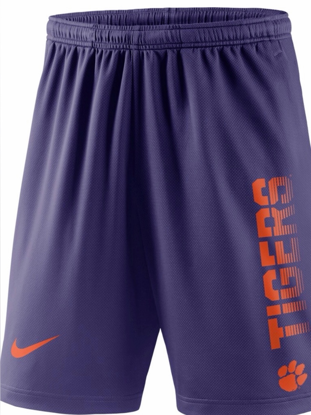 Clemson Tigers Men’s Nike Purple Breathe Player Performance Shorts-New $29-XXL